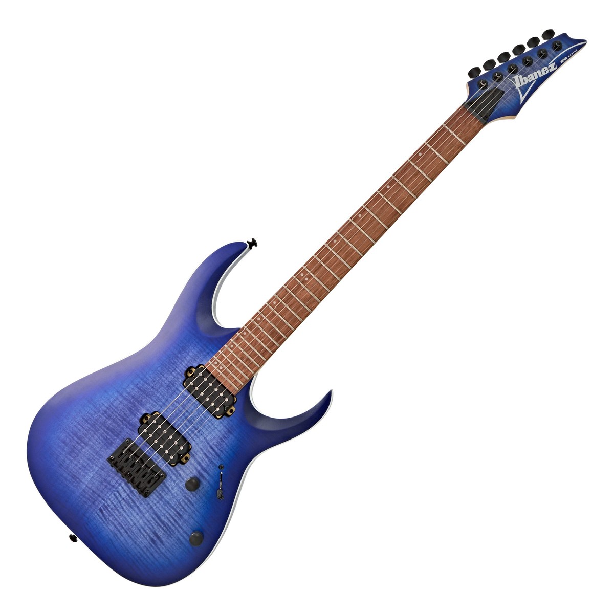 Ibanez RGA42FM, Blue Lagoon Burst Flat In Stock