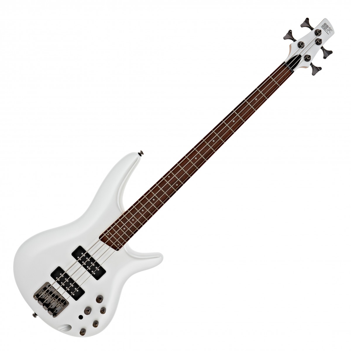 Ibanez SR300E Bass, Pearl White In Stock