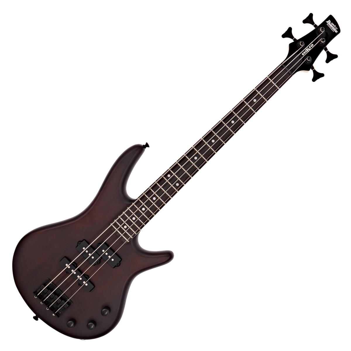 Ibanez GSRM20B GIO miKro Bass, Walnut Flat In Stock