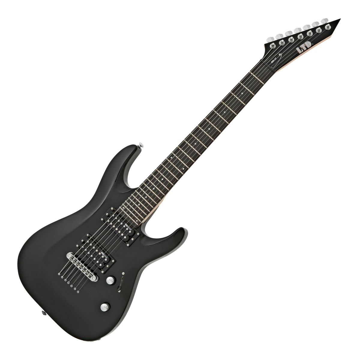 ESP LTD MH-17 7-String, Black In Stock
