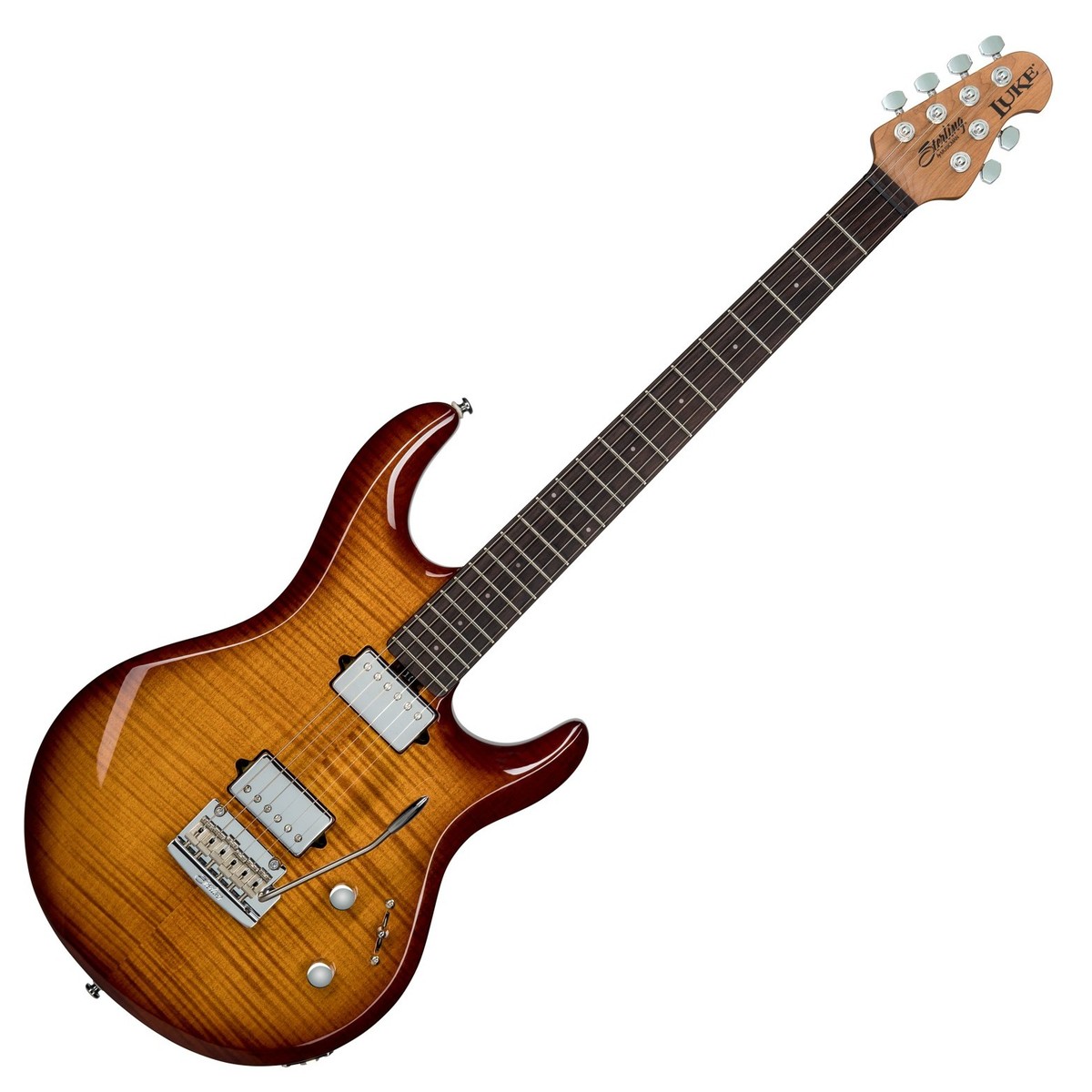 Sterling Luke LK100, Flame Maple Hazel Burst In Stock