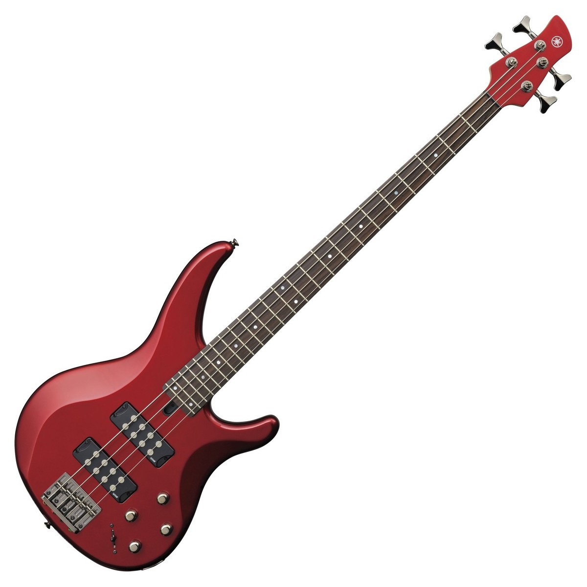 Yamaha TRBX304 Bass, Candy Apple Red - Nearly New In Stock