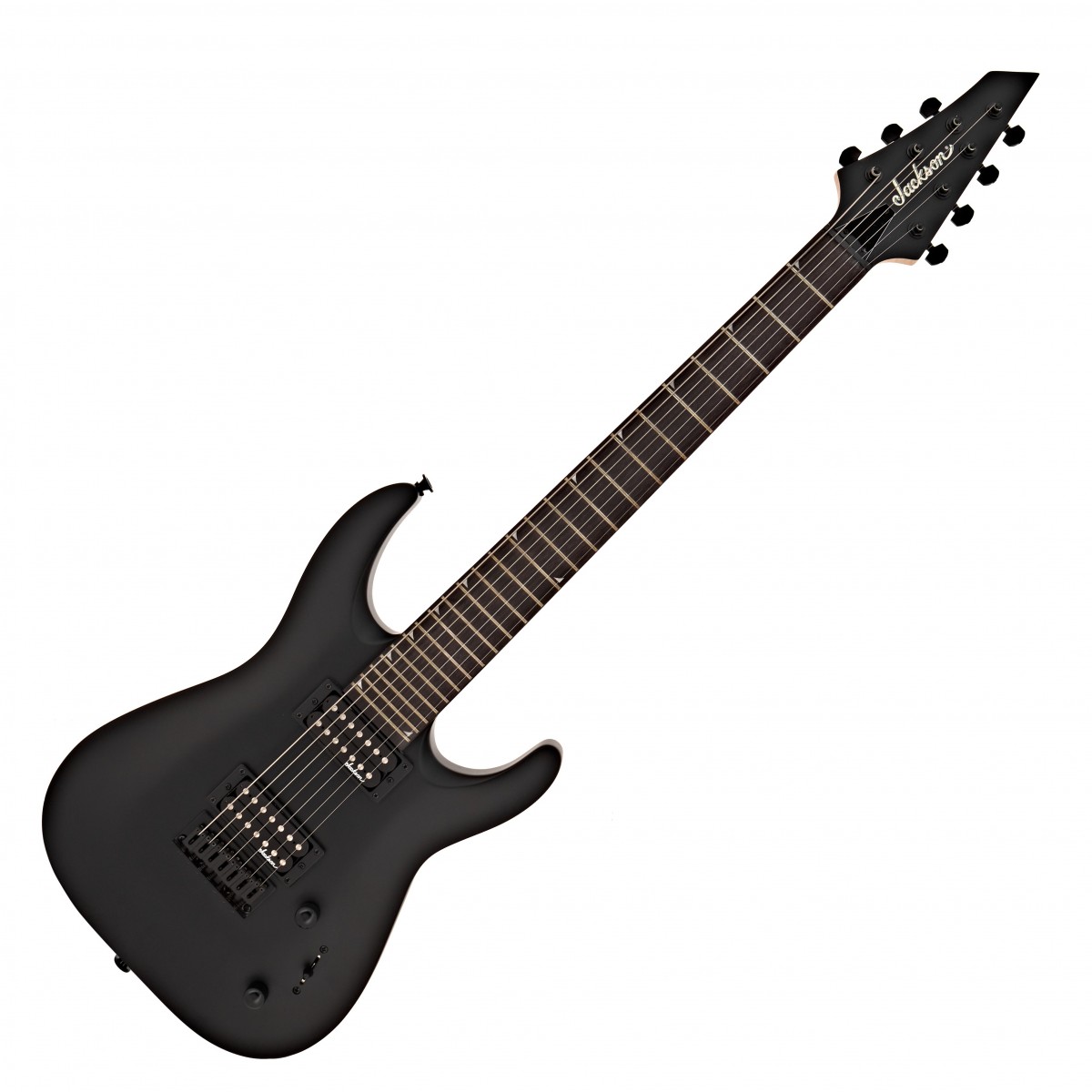 Jackson JS Series Dinky Arch Top JS22-7 DKA HT, Satin Black In Stock