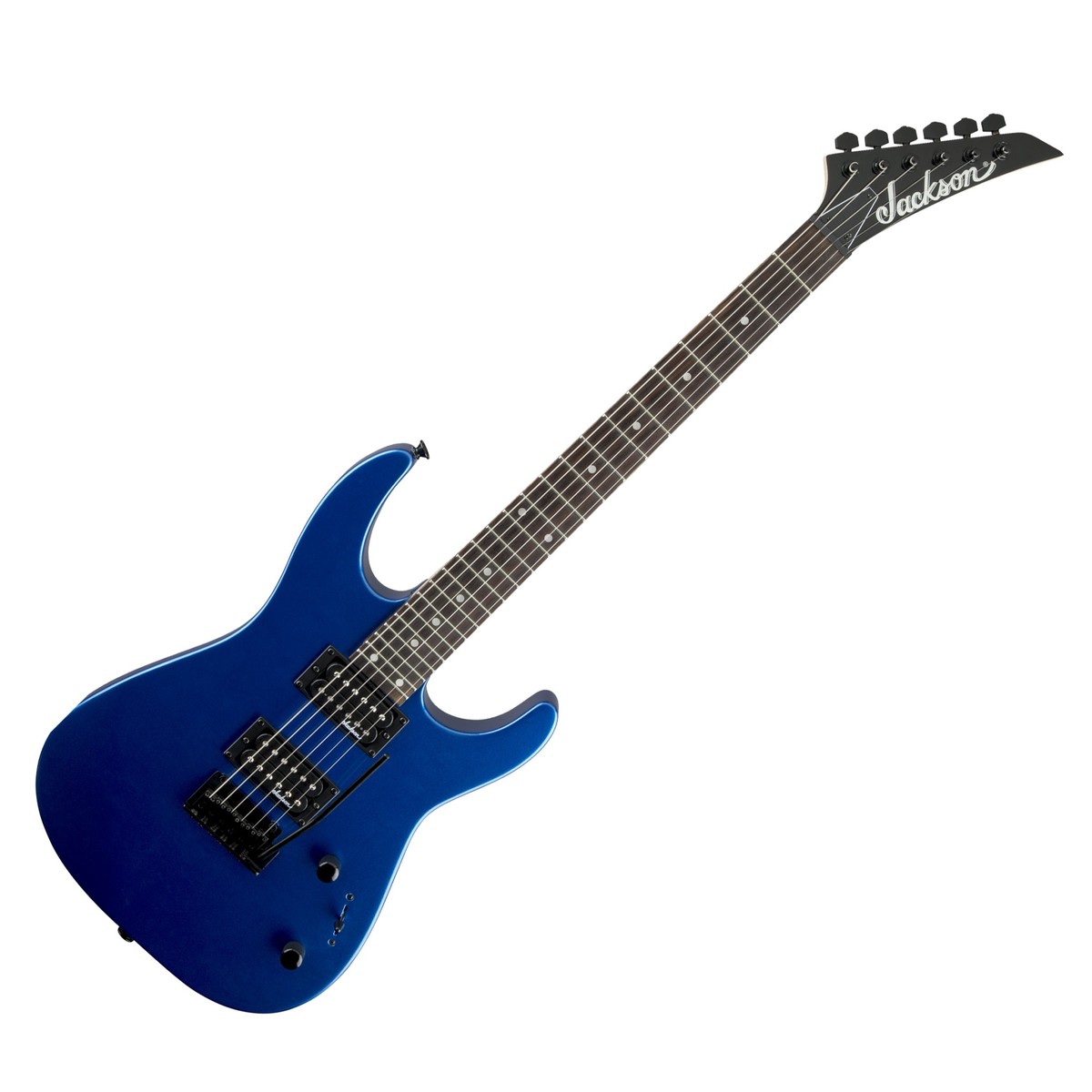 Jackson JS Series Dinky JS12, Amaranth Fingerboard, Metallic Blue In Stock