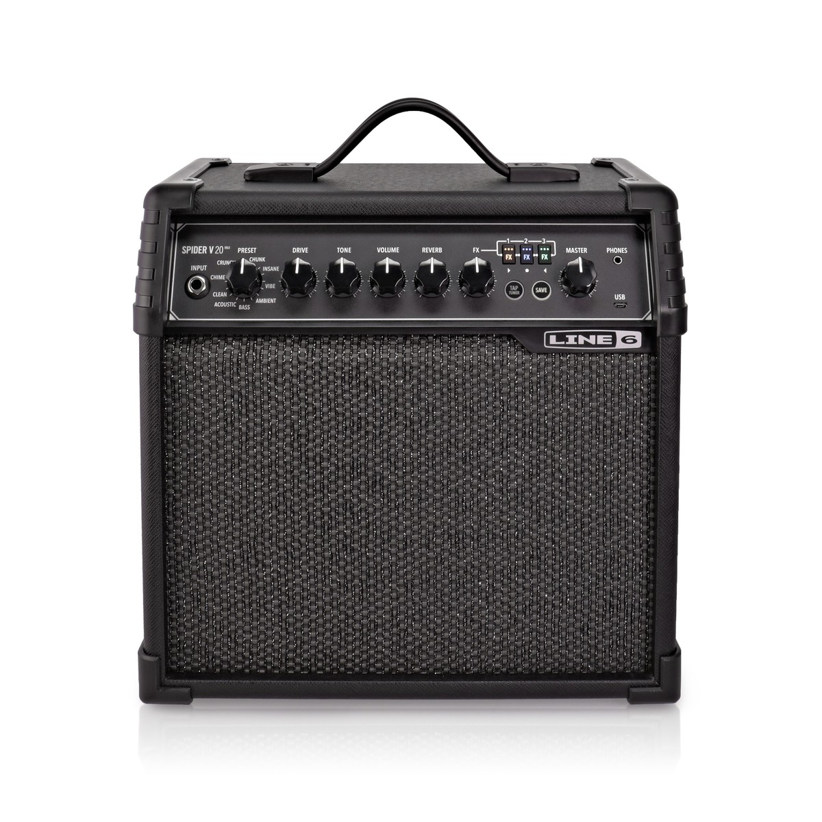 Line 6 Spider V 20 MkII 1x8 Combo In Stock