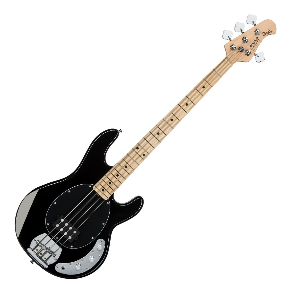 Sterling Stingray Ray4 Bass, Black In Stock