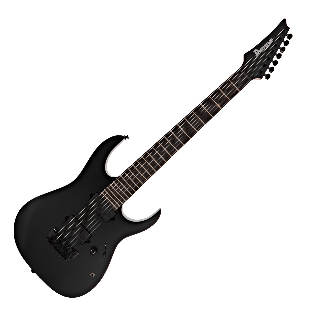 Ibanez RGIXL7 Iron Label 7-String, Black Flat In Stock