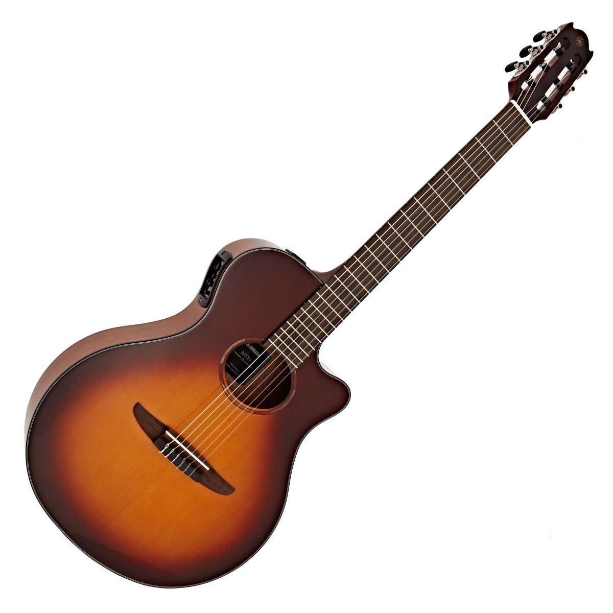Yamaha NTX1 Electro Nylon String, Brown Sunburst In Stock