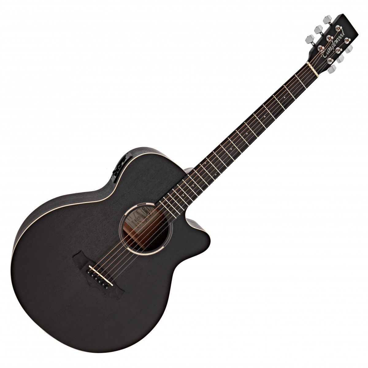 Tanglewood TWBB SFCE Blackbird Electro Acoustic, Smokestack Black In Stock