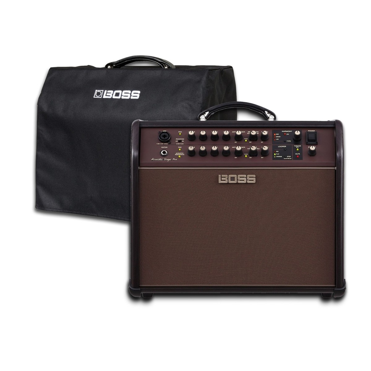 Boss Acoustic Singer Pro Amplifier with Cover In Stock