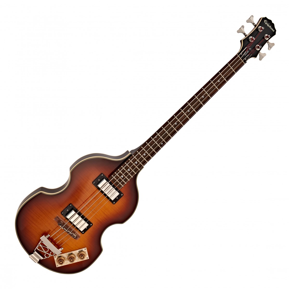 Epiphone Viola Bass, Vintage Sunburst In Stock - Image 1