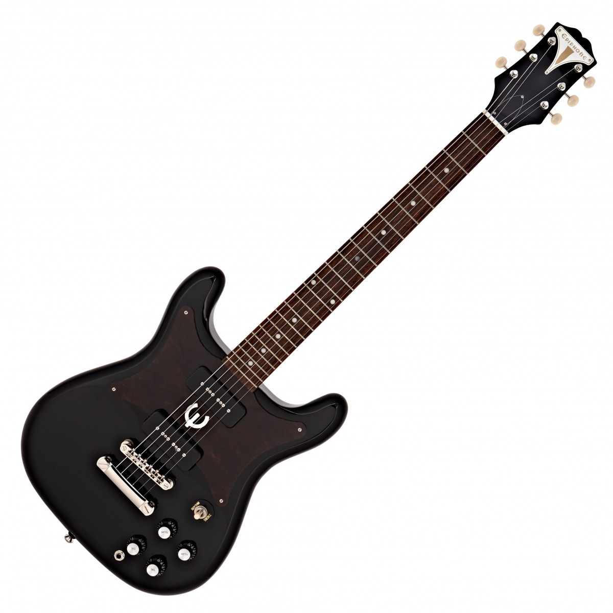 Epiphone Wilshire P-90s, Ebony In Stock