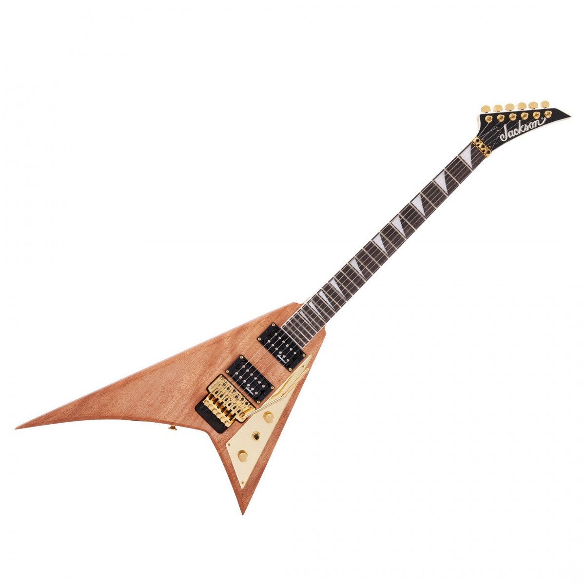 Jackson JS Series Rhoads MAH JS32, Amaranth Fingerboard, Natural In Stock