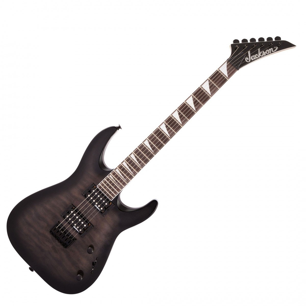 Jackson JS Series Dinky Arch Top JS32Q DKA HT Transparent Black Burst In Stock