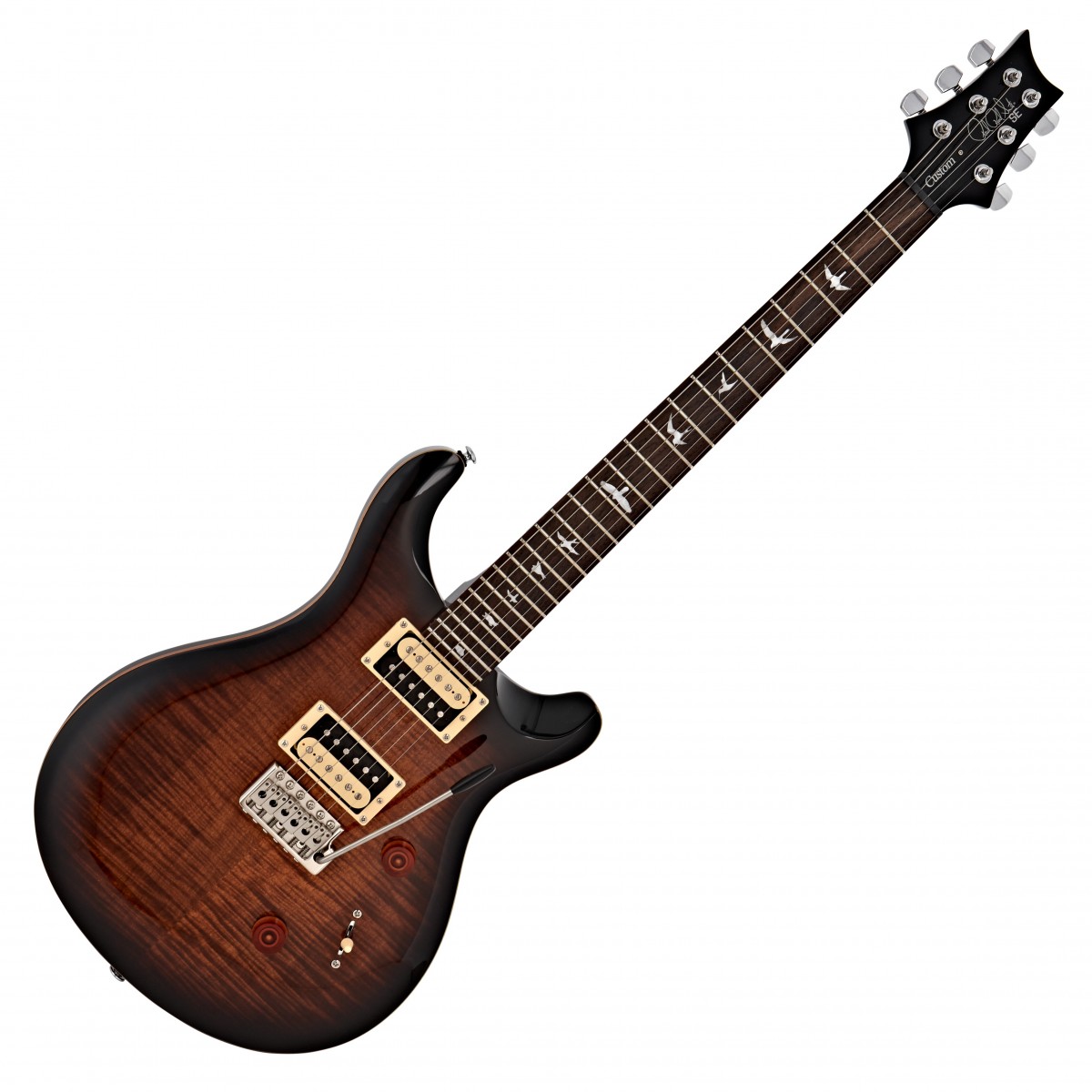 PRS SE Custom 24, Black Gold Sunburst In Stock