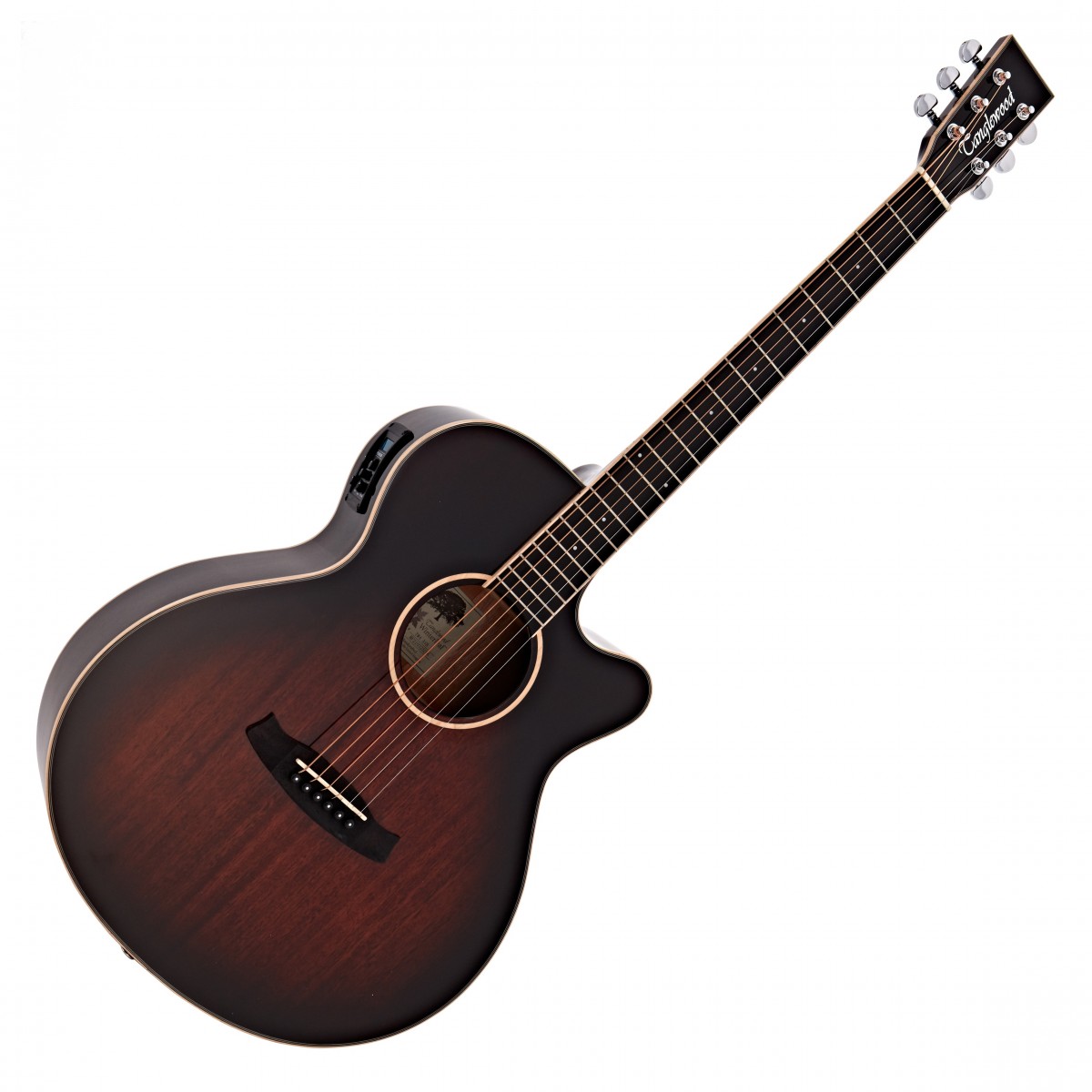 Tanglewood TW4 E Super Folk Electro Acoustic, Autumn Vintage Burst In Stock