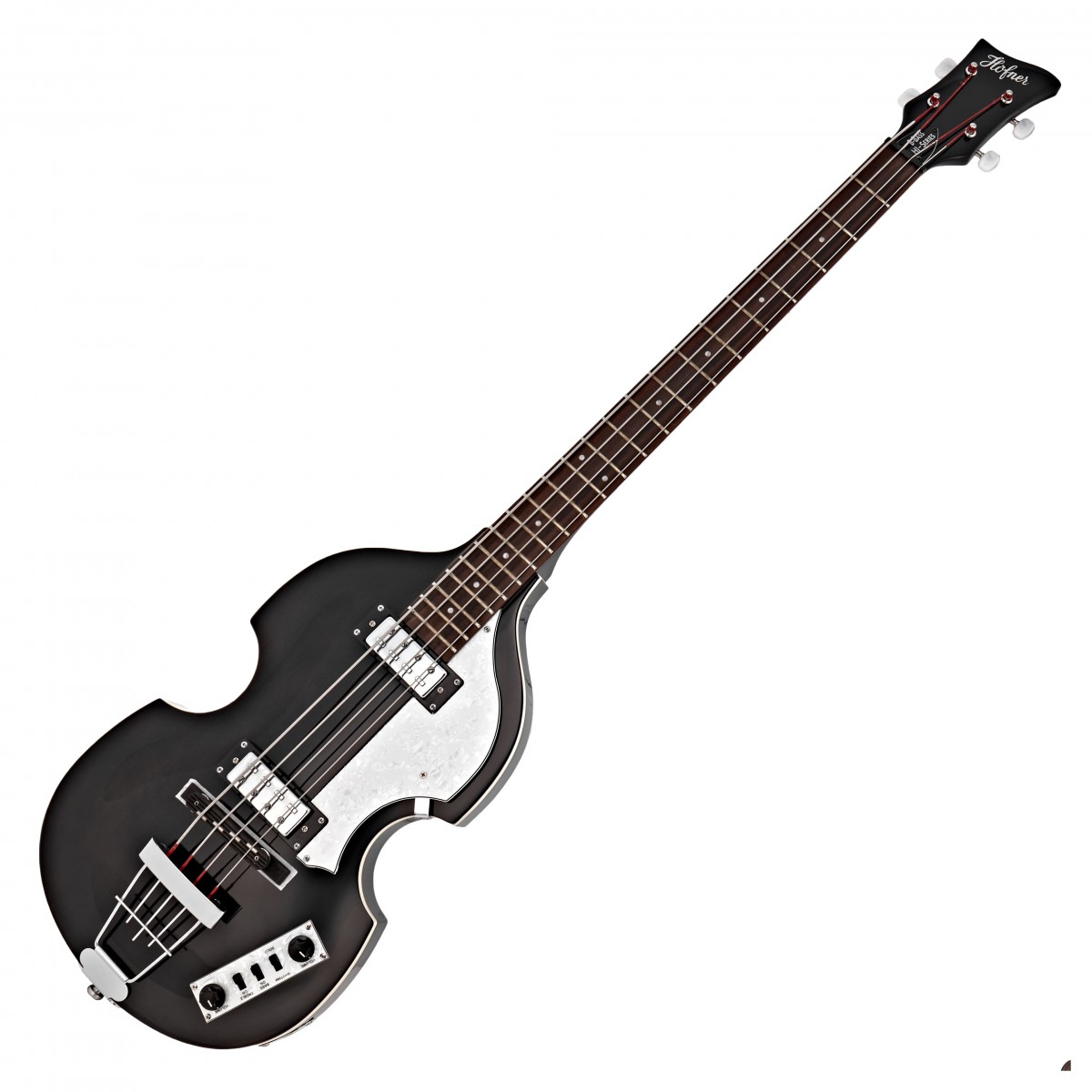 Hofner Ignition Violin Bass, Transparent Black In Stock - Image 1