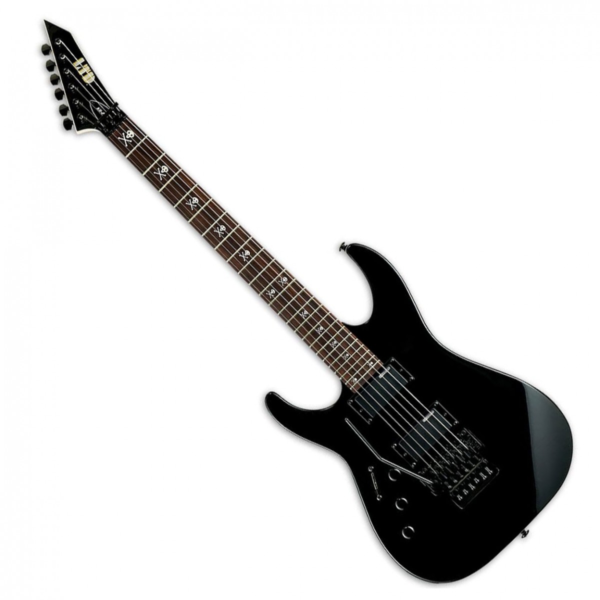 ESP LTD KH-202 Kirk Hammett Signature Left Handed, Black In Stock