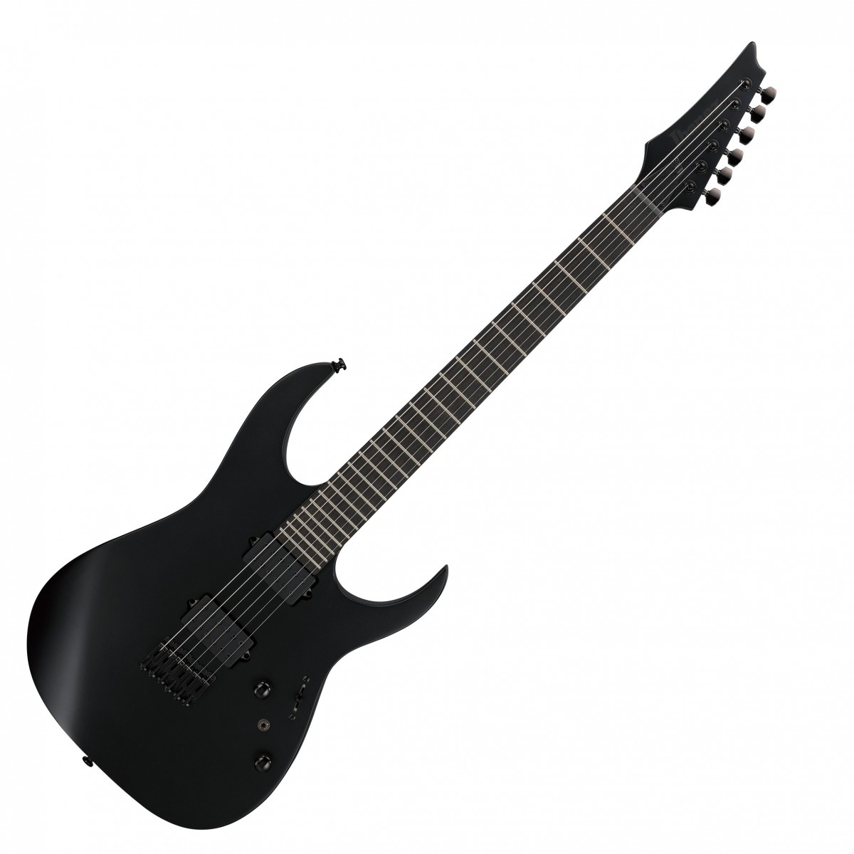 Ibanez RGRTB621 Iron Label, Black Flat In Stock