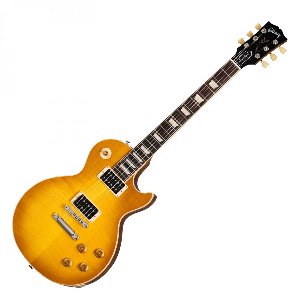 Gibson Les Paul Standard 50s Faded Figured Top, Vintage Honey Burst In Stock