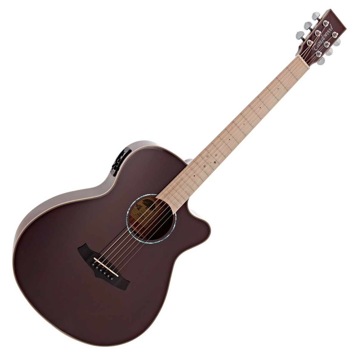 Tanglewood TW4-E-BLB Winterleaf Super Folk, Barossa Red Gloss In Stock