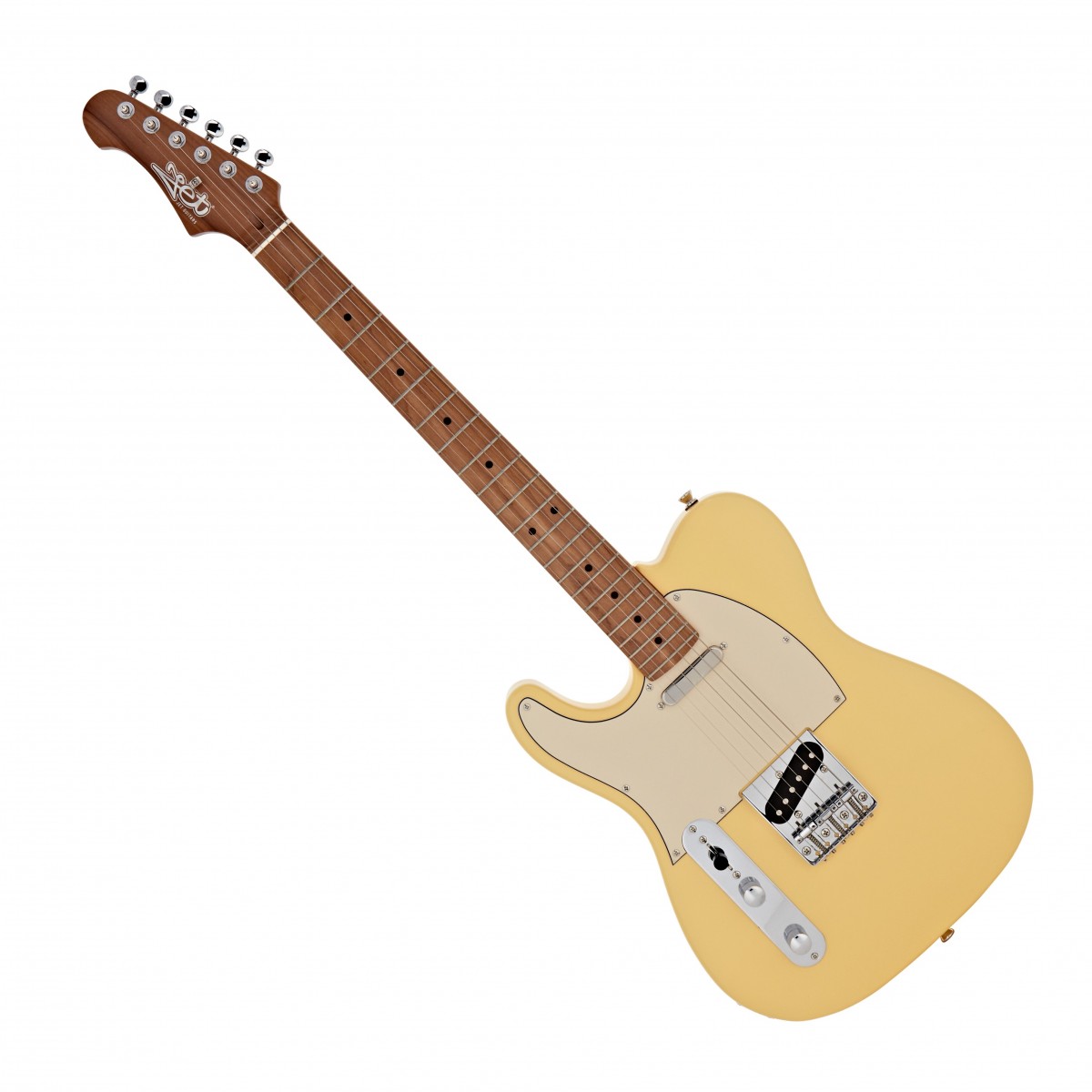 JET Guitars JT-300 Roasted Maple Left Handed, Blonde In Stock