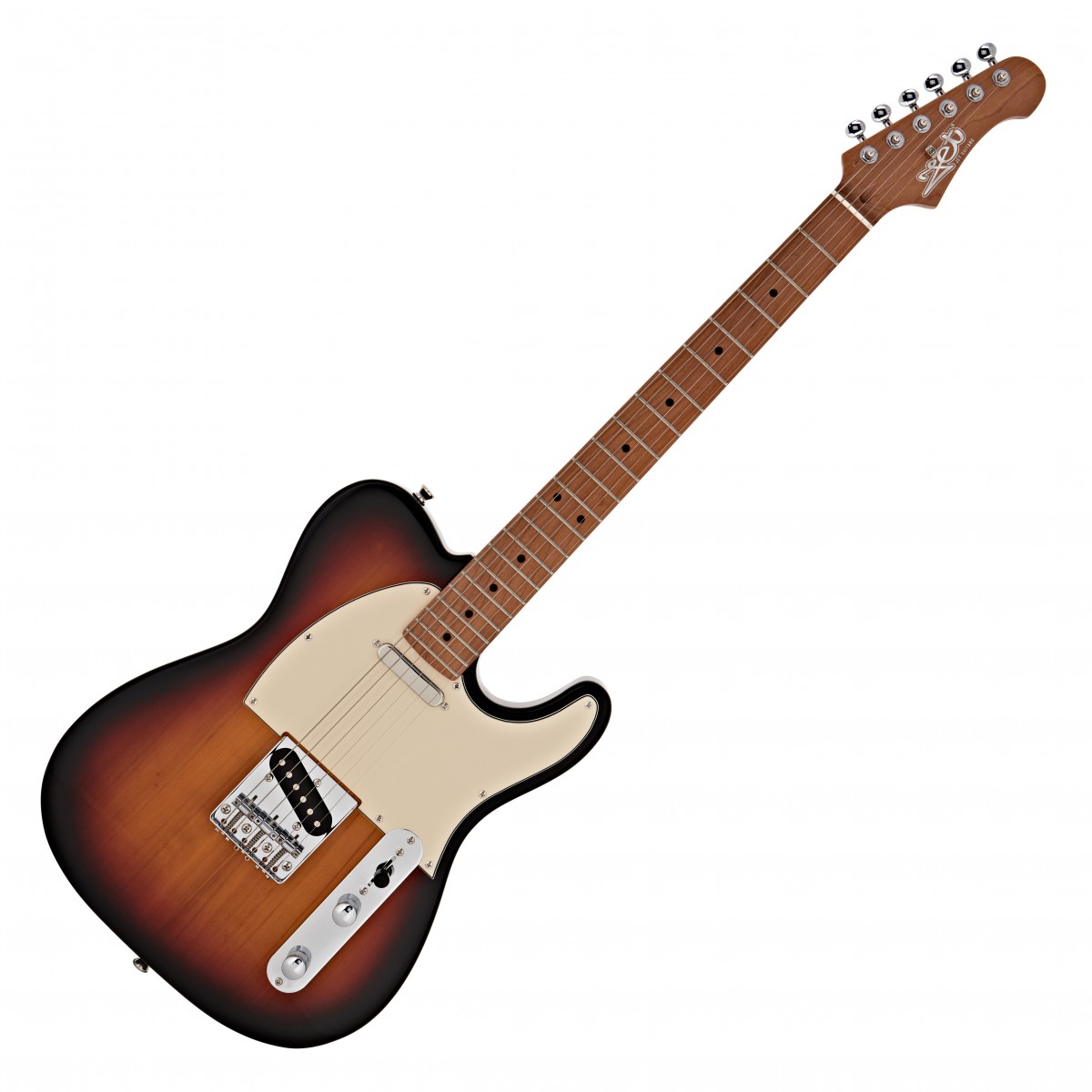 JET Guitars JT-300 Roasted Maple, Sunburst In Stock