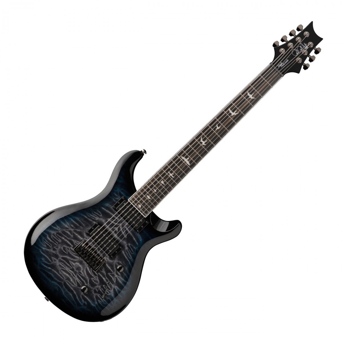 PRS SE Mark Holcomb SVN 7 String, Holcomb Blue Burst In Stock
