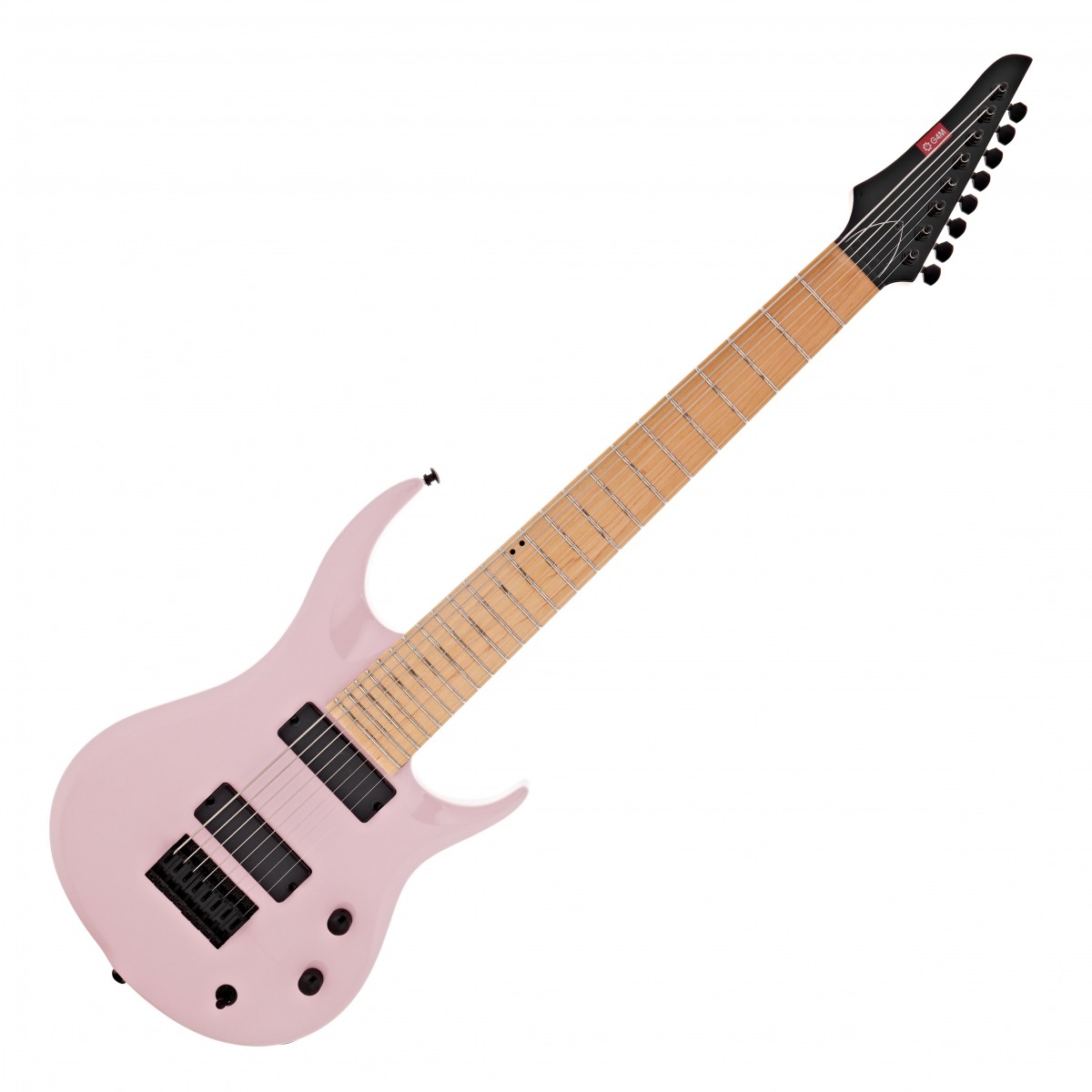 G4M 529 Electric Guitar, 8-String, Flamingo Neon In Stock