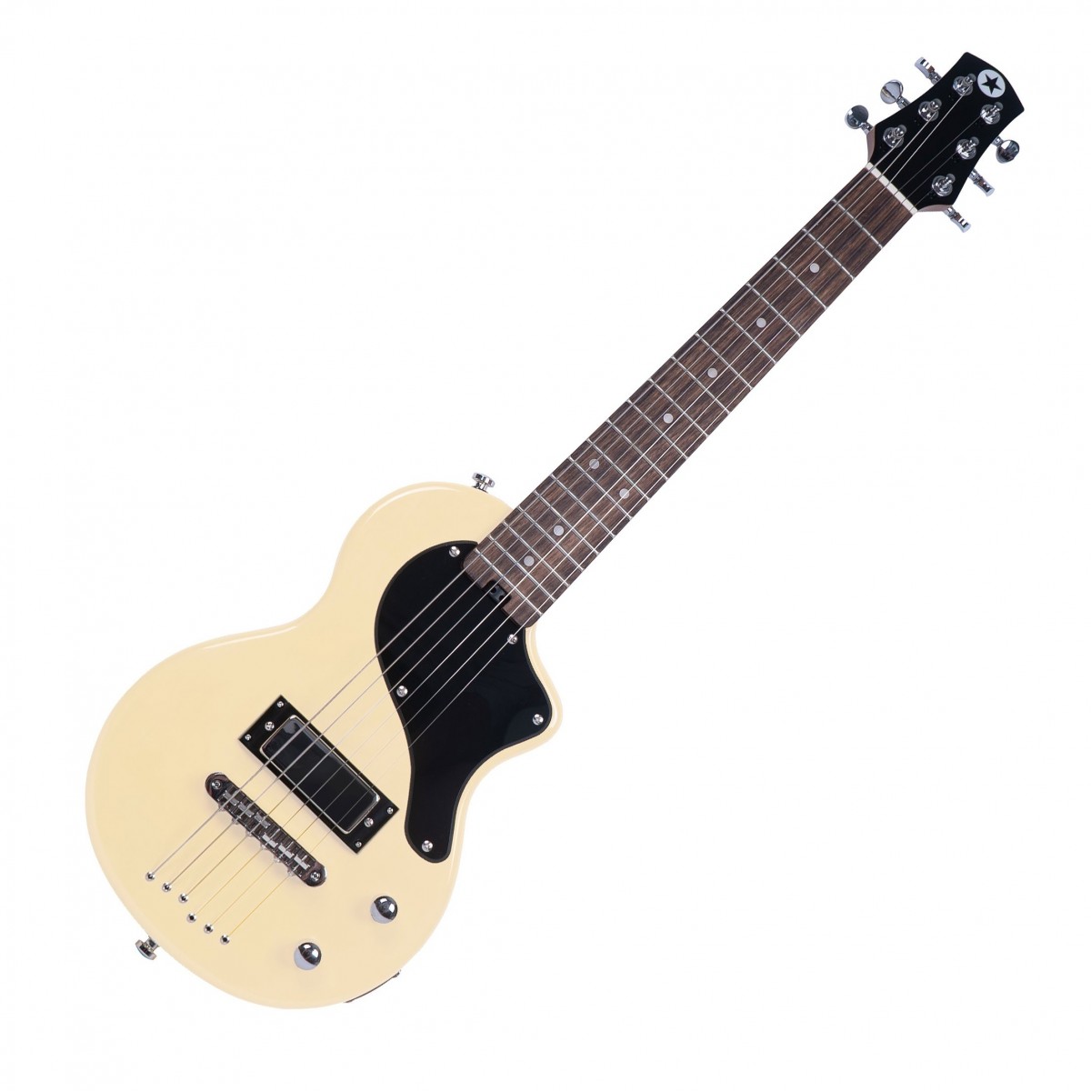 Blackstar Carry On Travel Guitar ST, White In Stock