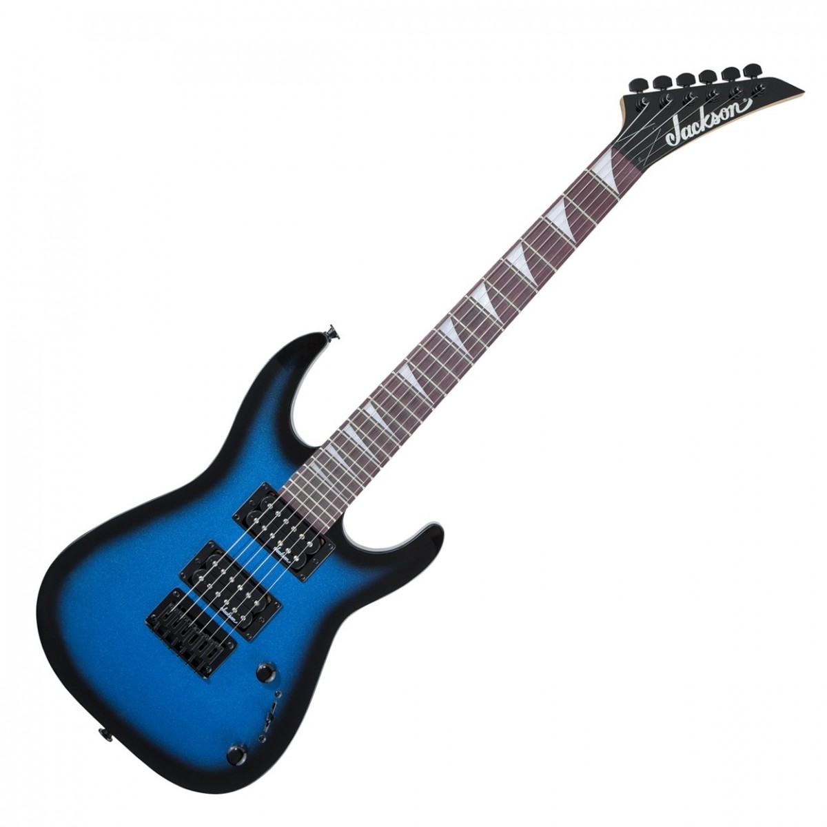 Jackson JS Series Dinky Minion JS1X, Metallic Blue Burst In Stock