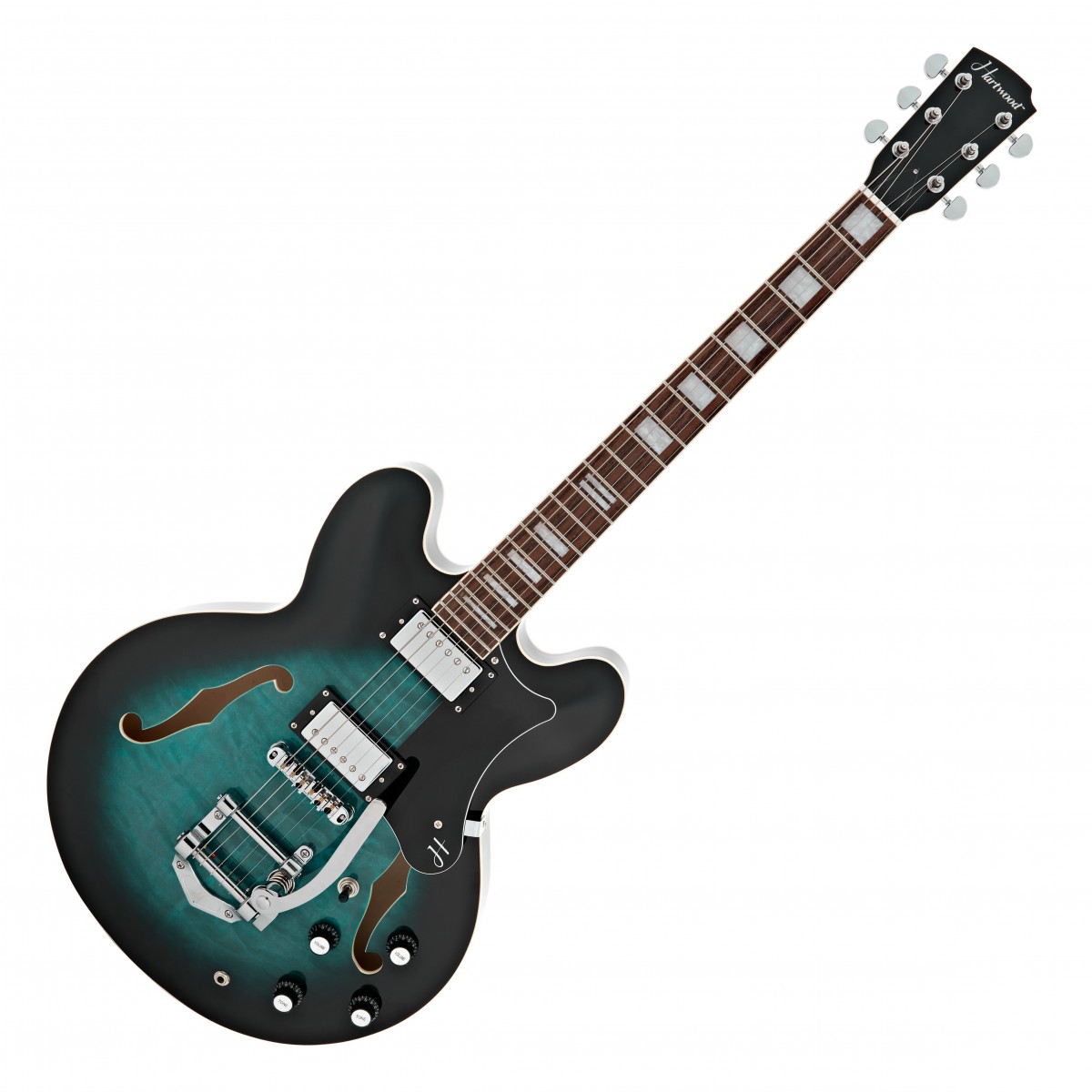 Hartwood Revival Legend TR, Tealburst In Stock