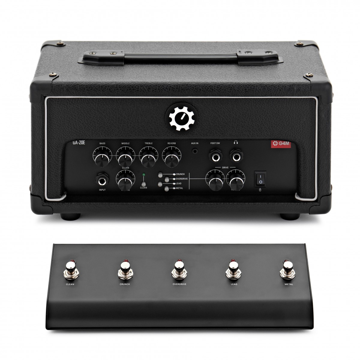 G4M GA-20E Guitar Amp Head + Footswitch In Stock