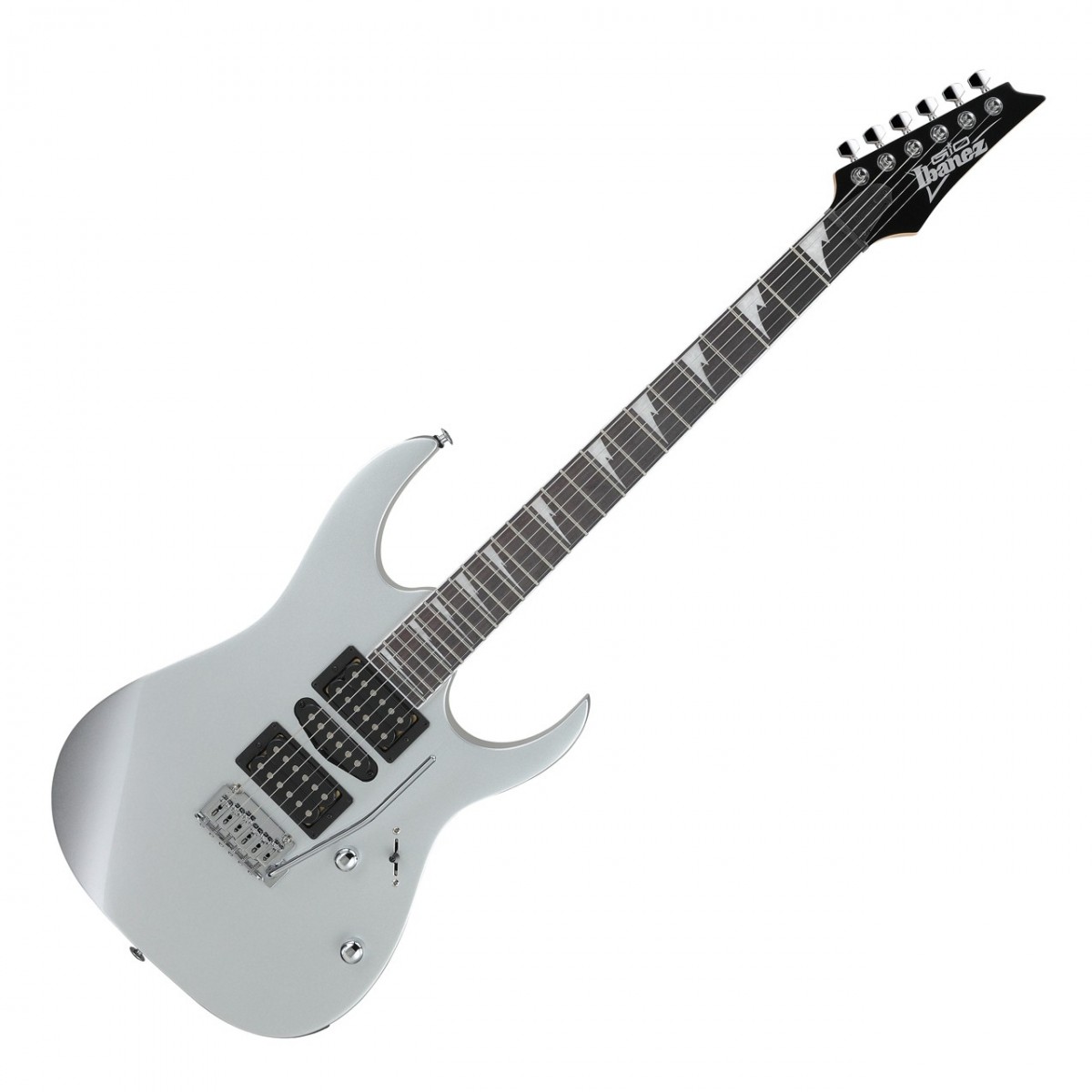 Ibanez GIO RG Series HSH, Silver In Stock