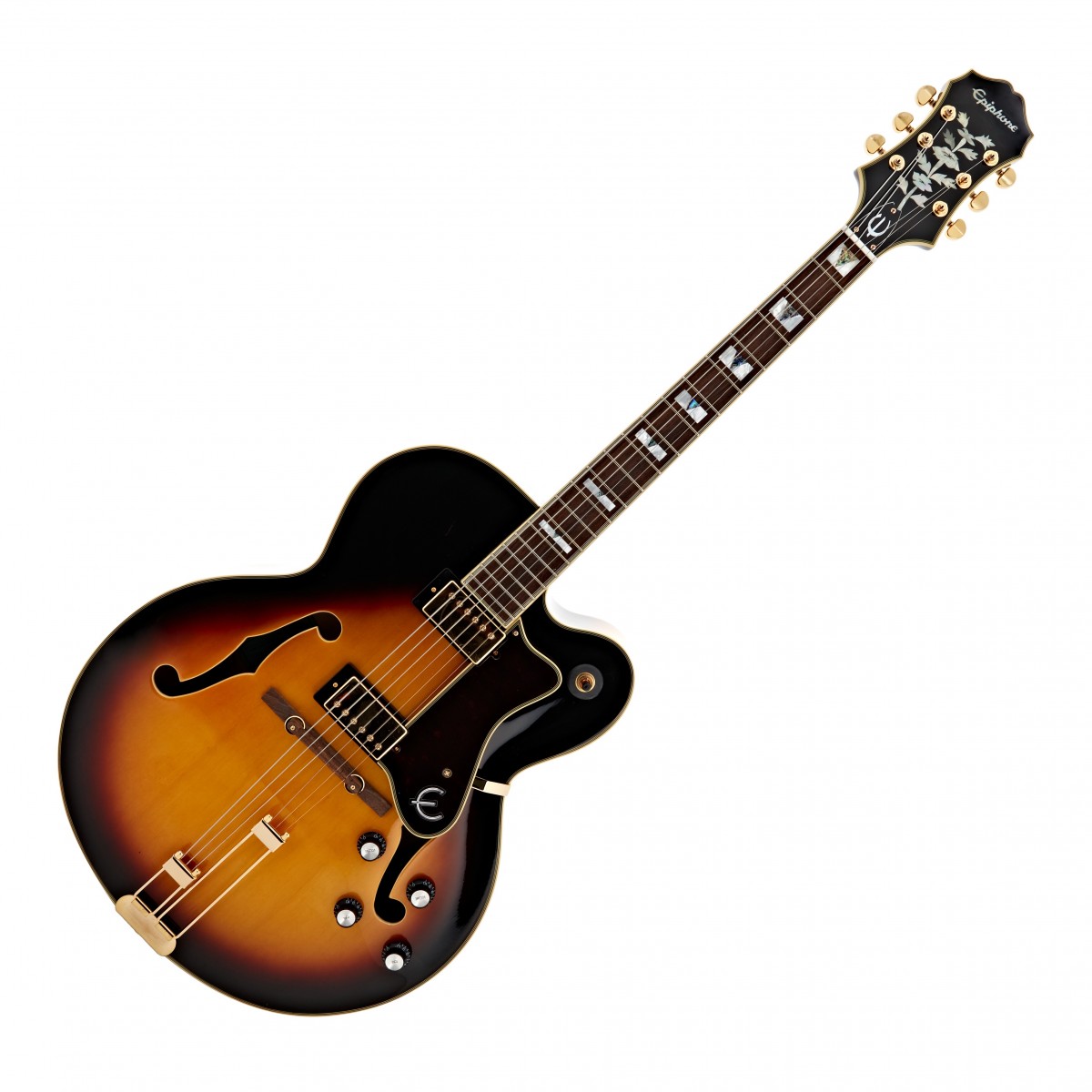 Epiphone Broadway, Vintage Sunburst In Stock