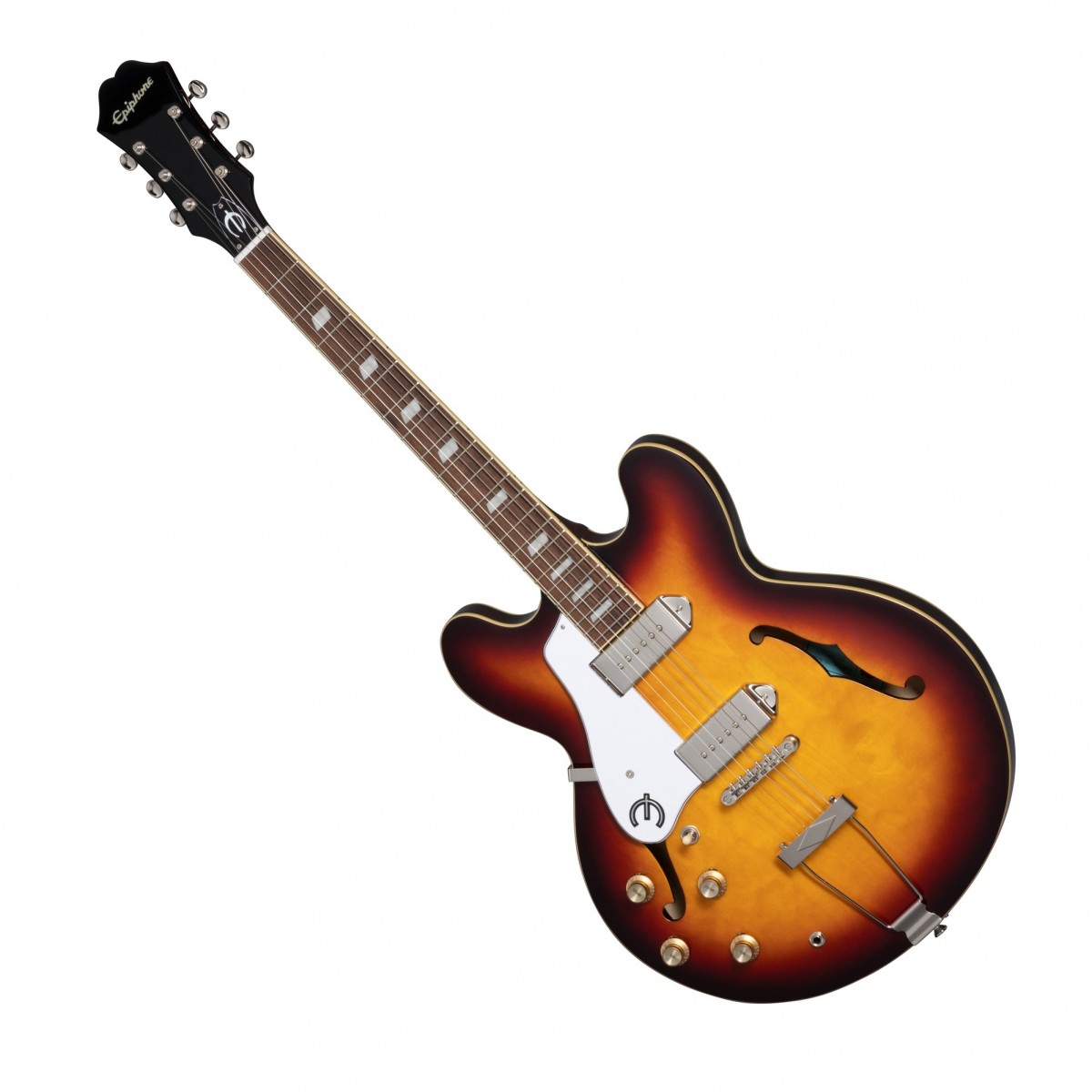 Epiphone Casino Left-Handed, Vintage Sunburst In Stock