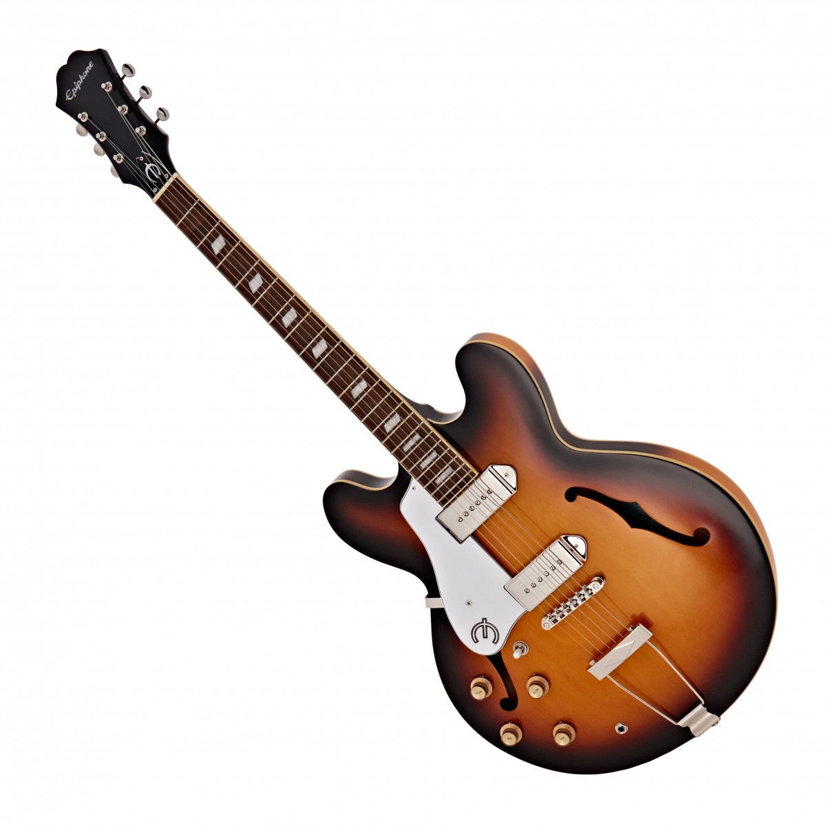 Epiphone Casino Left Handed, Vintage Sunburst In Stock