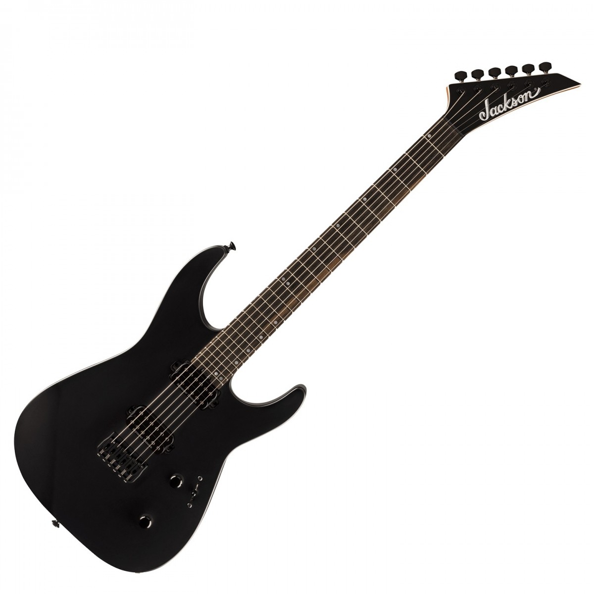 Jackson American Series Virtuoso HT, Streaked Ebony Fingerboard, Satin Black In Stock