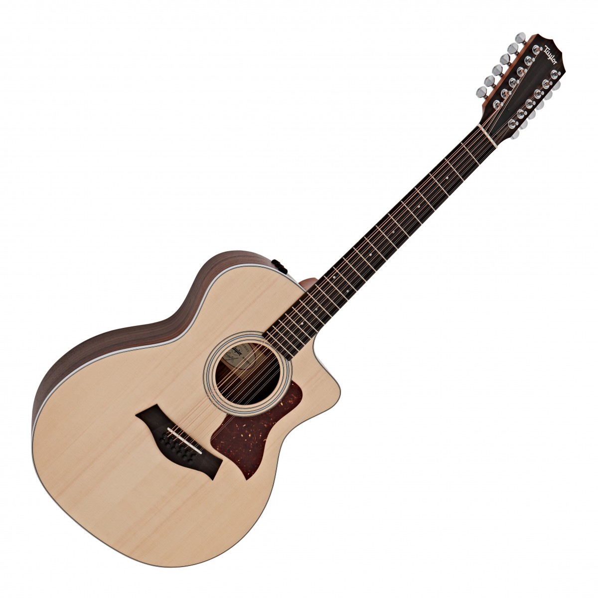 Taylor 254ce Plus 12-String Electro Acoustic Guitar, Natural In Stock
