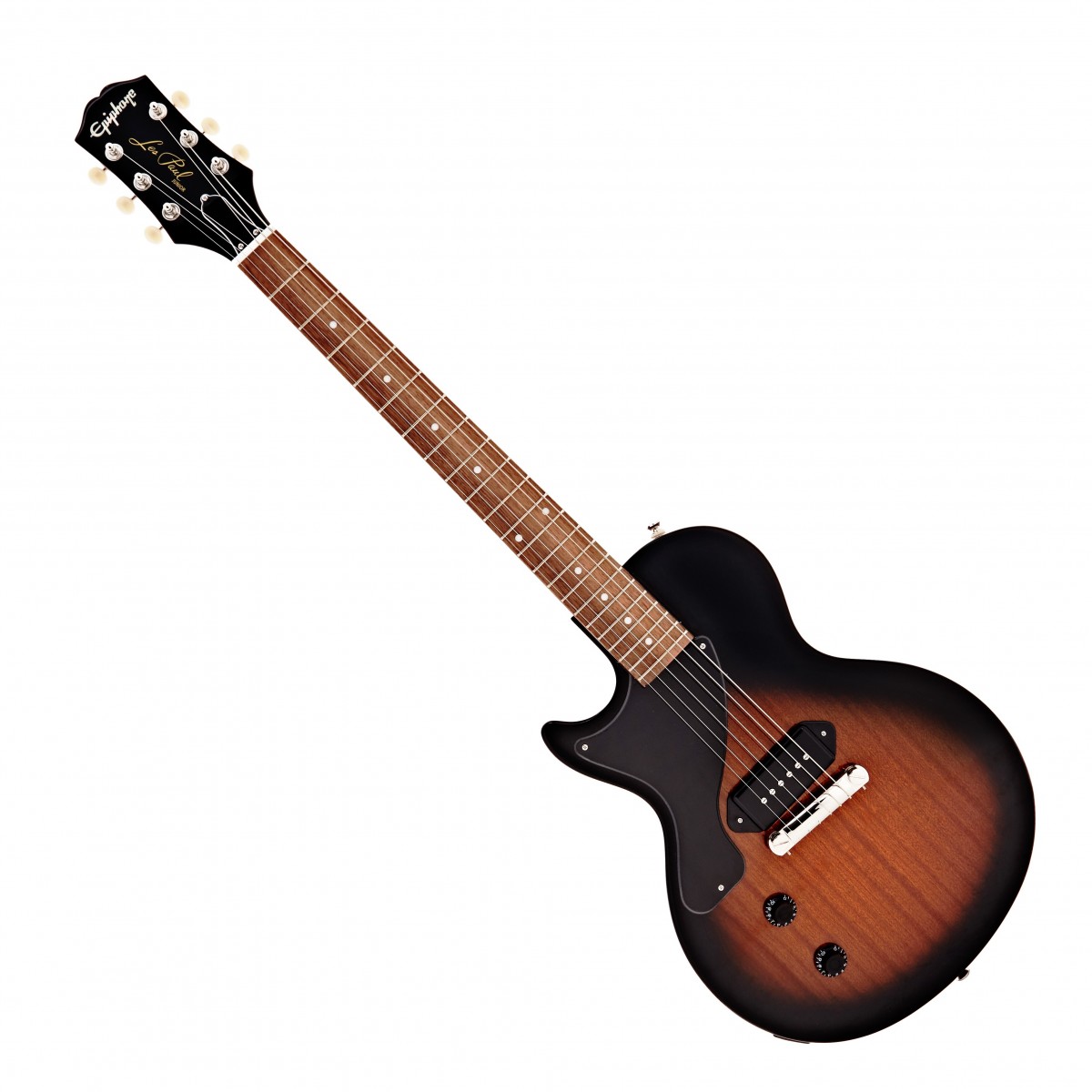 Epiphone Les Paul Junior Left Handed Vintage Sunburst In Stock - Image 1