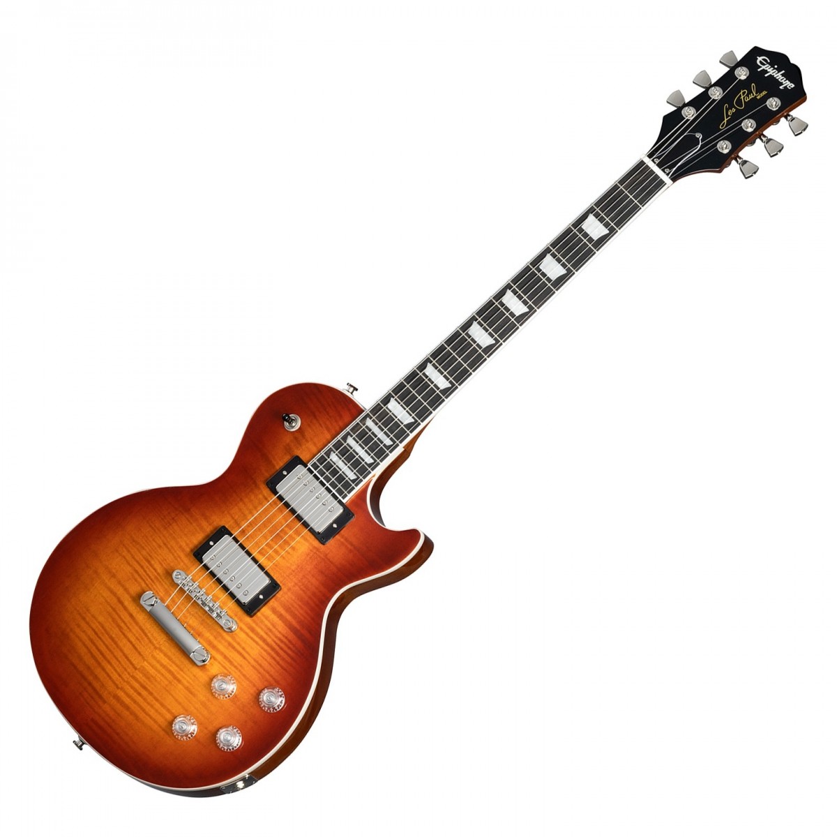 Epiphone Les Paul Modern Figured, Mojave Burst In Stock