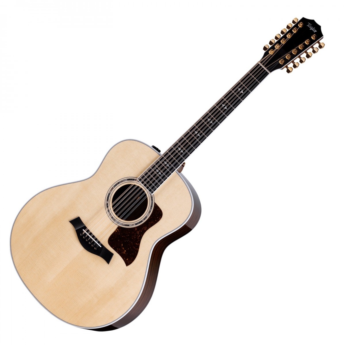Taylor 858e LTD 12 String Electro Acoustic, Natural Gloss (50th Anniversary) In Stock