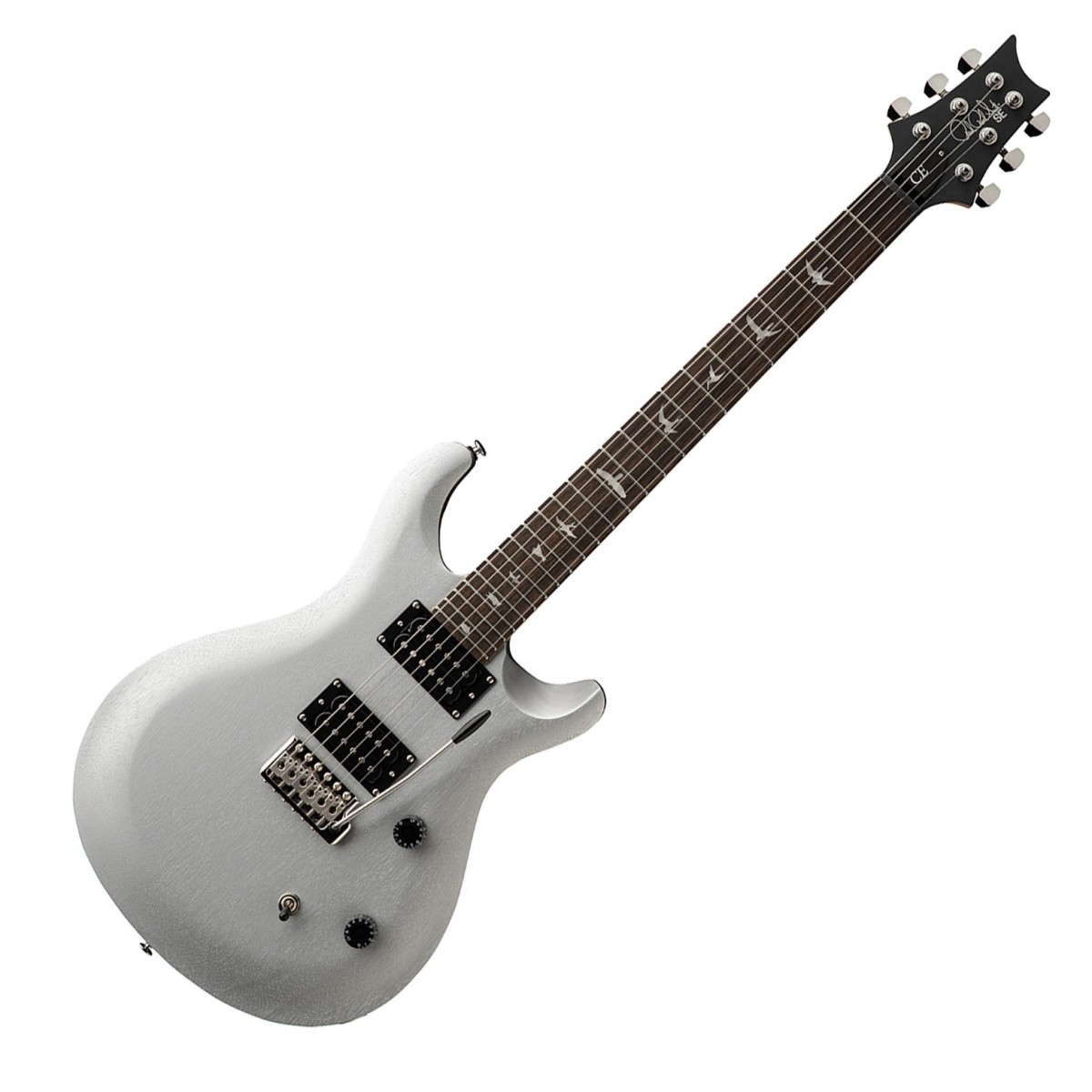 PRS SE CE24 Standard Satin, Metallic Silver In Stock