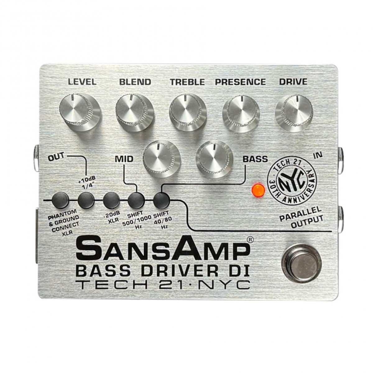 Tech 21 SansAmp Bass Driver DI 30th Anniversary Limited Edition In Stock