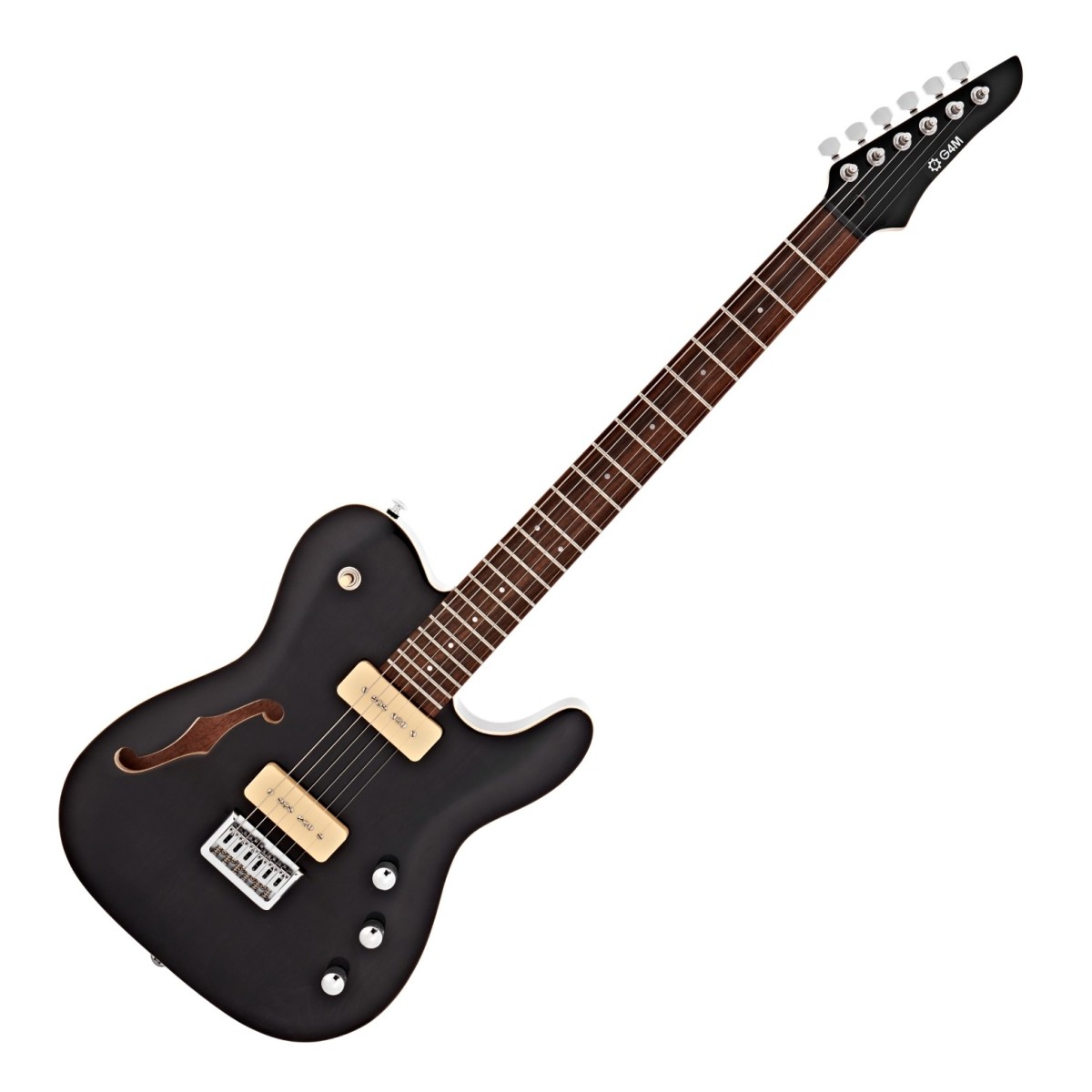 G4M 734 SH Electric Guitar, Transparent Black In Stock