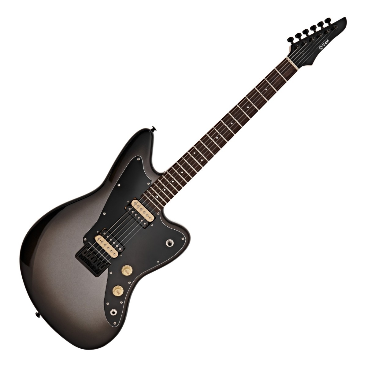 G4M 638 Electric Guitar, Silver Burst In Stock