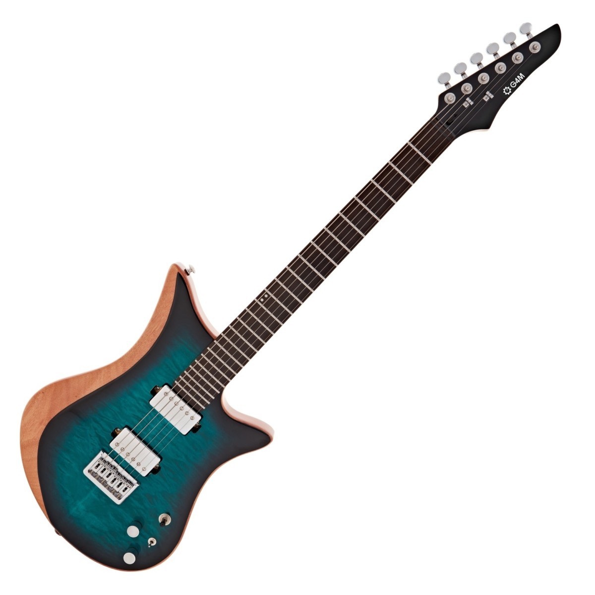 G4M 255 Deluxe Electric Guitar, Kingfisher Burst In Stock
