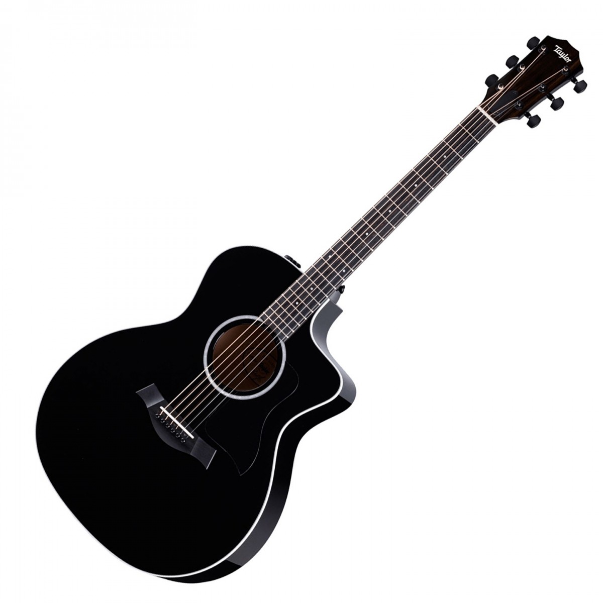Taylor 214ce-BLK Plus Grand Auditorium Electro Acoustic, Black In Stock