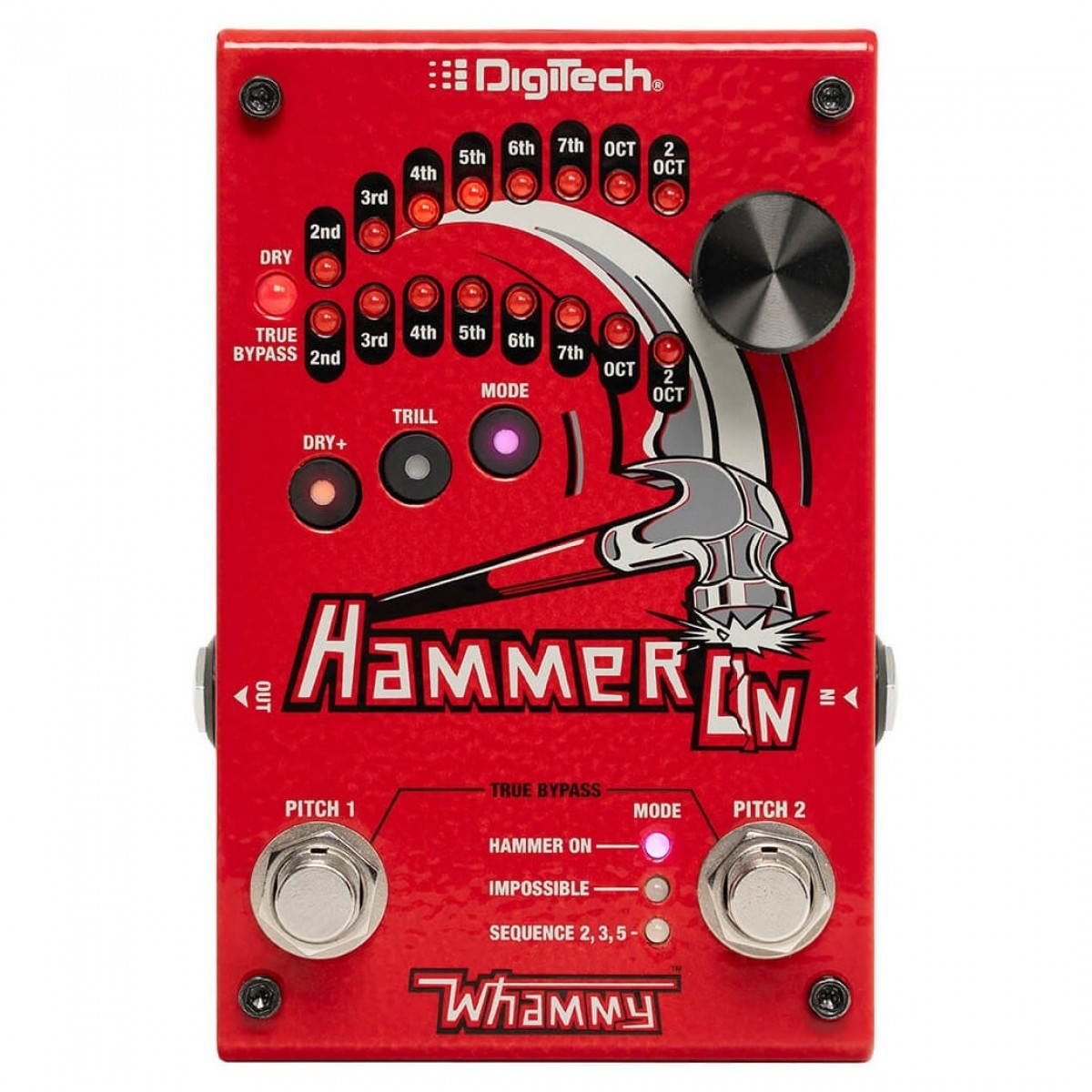 Digitech HammerOn Pitch Shifting Pedal In Stock