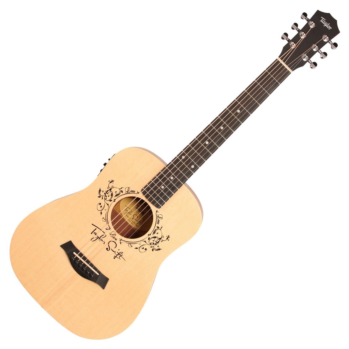 Taylor Swift Baby Taylor TS-BTE Travel Electro Acoustic In Stock